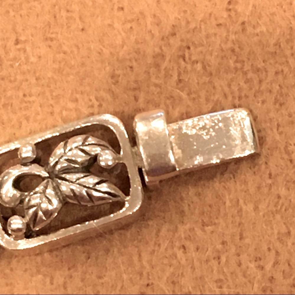 Vintage 925 Sterling Silver Bracelet - Picture 10 of 15